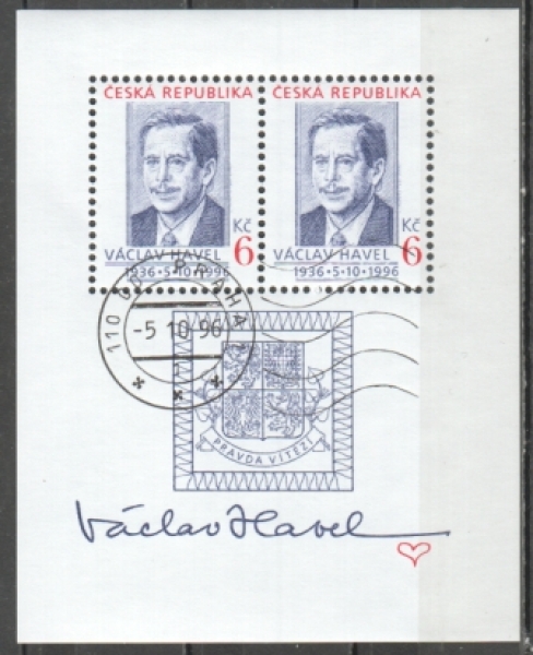 0124 A - 05. 10. 96 ● + vlnovka - 1996